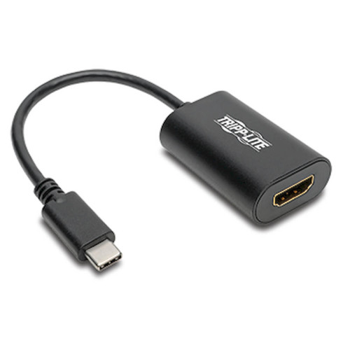 U444-06N-HD4K6B USB-C to HDMI Adapter (M/F) - 4K 60 Hz, HDCP 2.2, Black