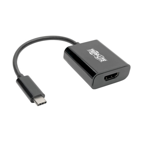U444-06N-HDB-AM USB-C to HDMI 4K Adapter with Alternate Mode - DP 1.2, Black