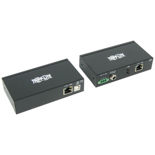 B203-101-IND 1-Port Industrial USB over Cat6 Extender, ESD Protection, PoC - USB 2.0, Mountable, 150 ft. (45.72 m), TAA