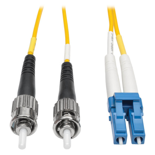 N368-01M Duplex Singlemode 9/125 Fiber Patch Cable (LC/ST), 1M (3 ft.)