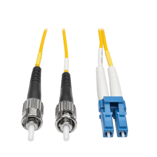 N368-03M Duplex Singlemode 9/125 Fiber Patch Cable (LC/ST), 3M (10 ft.)