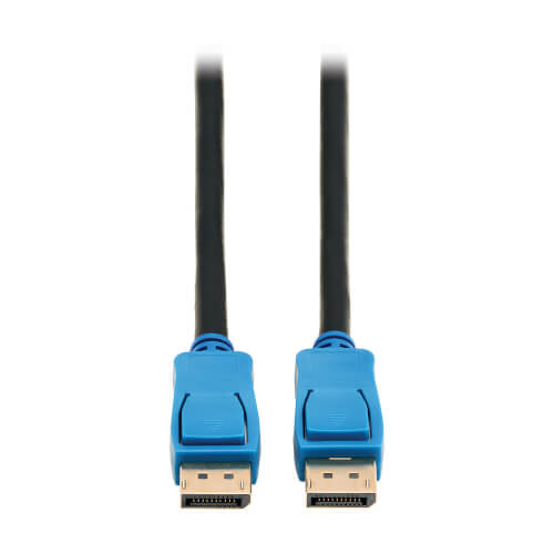 Displayport cable with latching connectors (m/m), 8k 60 hz, hdr, hbr3, 4:4:4, hdcp 2.2, P580-015-8K6
