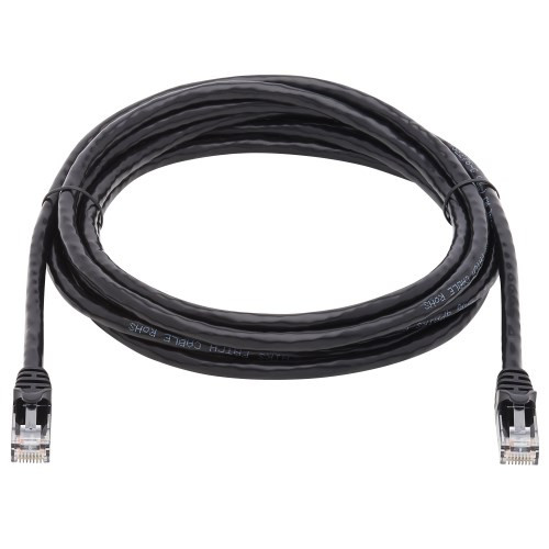 N261-010-BK Cat6a 10G Snagless UTP Ethernet Cable (RJ45 M/M), Black, 10 ft. (3.05 m)