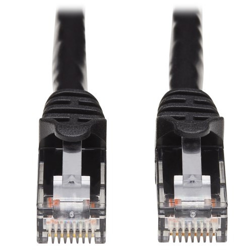 Tripp Lite N261-025-BK Cat6a 10G Snagless UTP Ethernet Cable (RJ45 M/M), Black, 25 ft. (7.62 m)