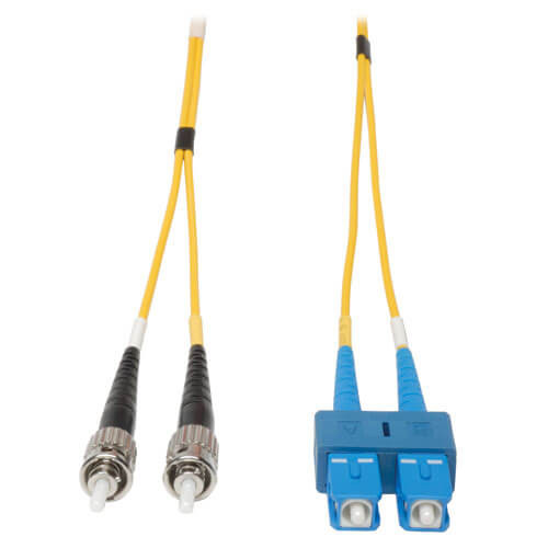 N354-05M Duplex Singlemode 9/125 Fiber Patch Cable (SC/ST), 5M (16 ft.)