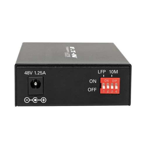 N785-INT-PSFP Gigabit SFP Fiber to Ethernet Media Converter, POE+, International Power Cables, 10/100/1000 Mbps