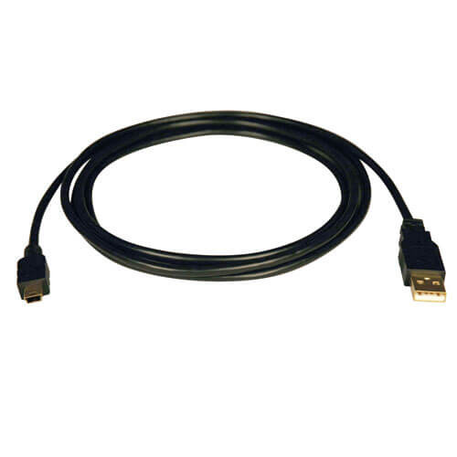 USB 2.0 Hi-Speed A to Mini-B Cable (A to 5Pin Mini-B M/M), 1.83 m