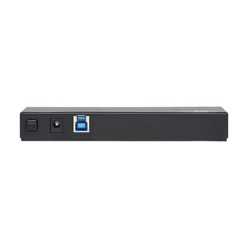 U360-007-INT 7-Port USB-A Mini Hub - USB 3.x (5Gbps), International Plug Adapters