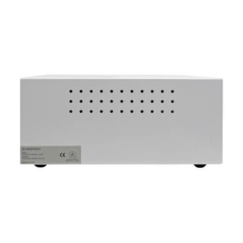 IS1800HGDV Isolator Series Dual-Voltage 115/230V 1800W 60601-1 Medical-Grade Isolation Transformer, C20 Inlet, 8 C13 Outlets