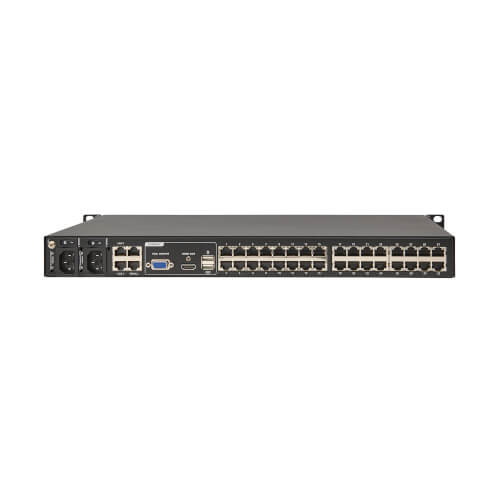 Tripp Lite B064-032-01-IPG NetDirector 32-Port Cat5 KVM over IP Switch - Virtual Media, 1 Remote + 1 Local User, 1U Rack-Mount, TAA