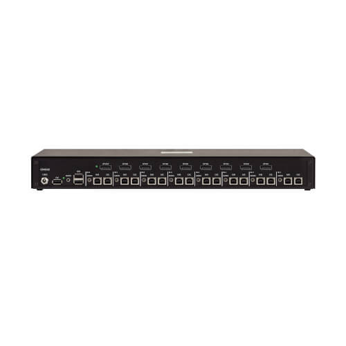 B002-DP1AC8-N4 Secure KVM Switch, 8-Port, Single Head, DisplayPort to DisplayPort, 4K, NIAP PP4.0, Audio, CAC, TAA