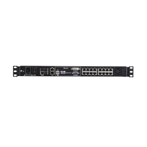 Netdirector 16-port cat5 kvm over ip switch - 19 in. lcd, virtual media, 1 remote + B064C-16-1X1-IP