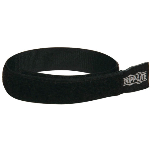 P350-10N-10 Hook-and-Loop Cable Ties, 10" L x 5/8" W - 10-Pack