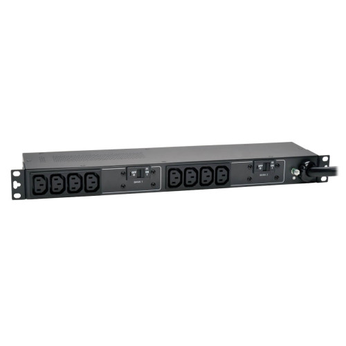 PDUH32HV 7.7kW Single-Phase 200-240V Basic PDU, 10 C13 Outlets, IEC 309 32A Blue Input, 3.6 m Cord, 1U Rack-Mount