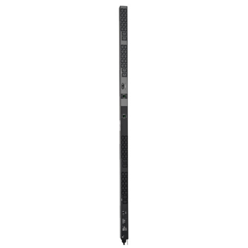 PDUMV32HV 7.7kW Single-Phase Local Metered PDU, 200-240V Outlets (8 C19 and 40 C13), IEC-309 32A Blue Input, 10 ft. (3.05 m) Cord, 0U Vertical, TAA, 70 in.