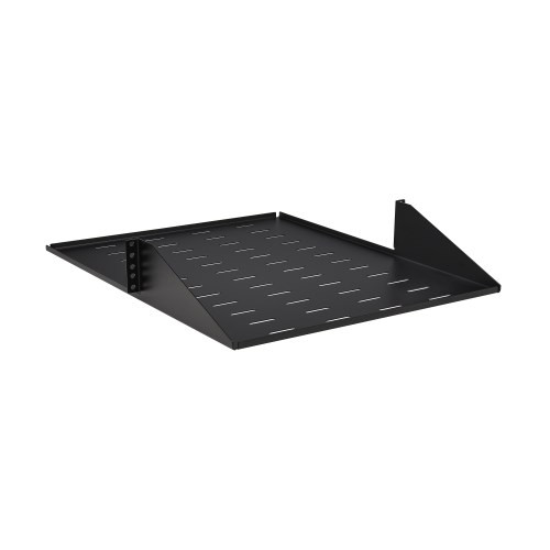 SRSHELF2PCENTER SmartRack Center-Mounted Steel Rack Shelf - 2U, Vented, 21.5 in. Deep, Holds up to 100 lb. (45 kg)
