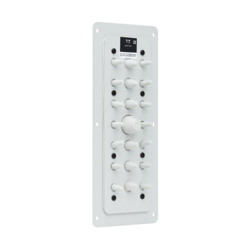 SmartRack Cable Entry Gland Plate for NEMA-Rated Enclosure Cabinets, 21-Port Membrane