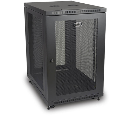 SR18UB SmartRack 18U Mid-Depth Half-Height Rack Enclosure Cabinet