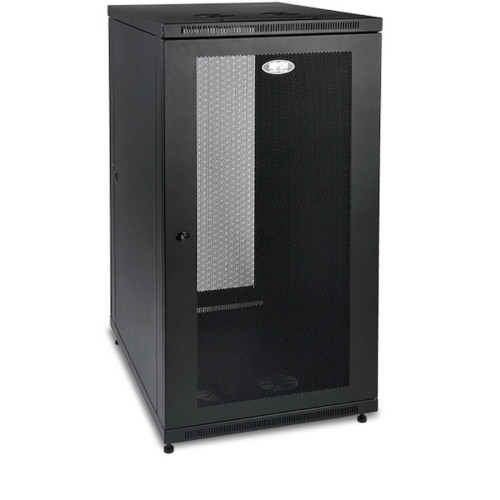 SR24UB SmartRack 24U Mid-Depth Half-Height Rack Enclosure Cabinet