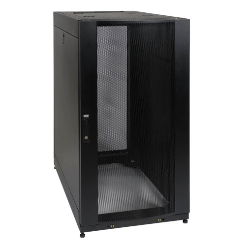 SR25UB 25U SmartRack Standard-Depth Half-Height Server Rack Enclosure, Doors and Side Panels