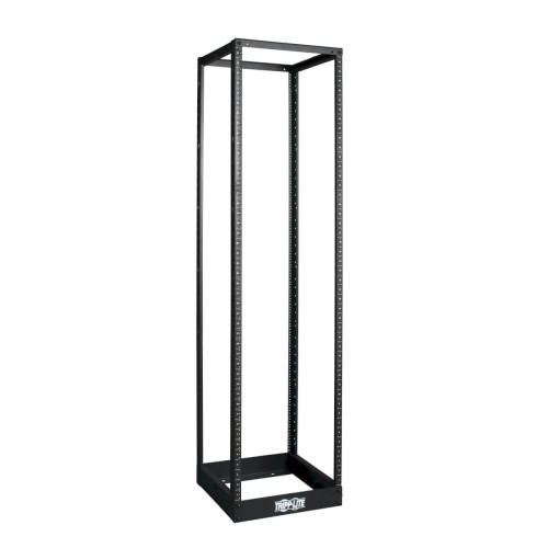 SR4POST 45U SmartRack 4-Post Open Frame Rack, 1000 lbs (453.6 kgs) Capacity - Organize and Secure Network Rack Equipment