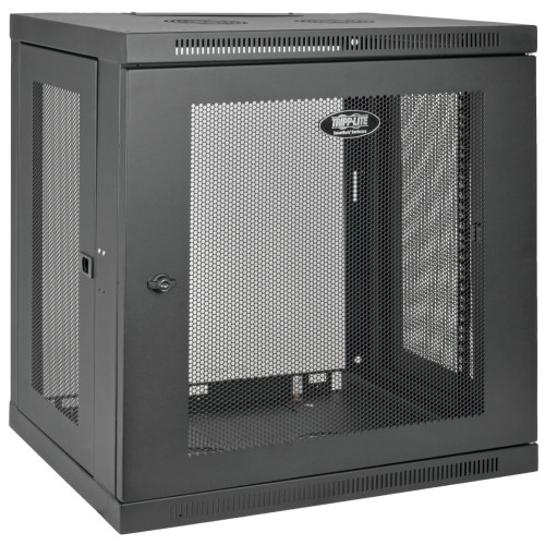 SRW12U SmartRack 12U Low-Profile Switch-Depth Wall-Mount Small Rack Enclosure