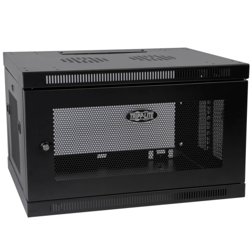 SRW6UDP SmartRack 6U Low-Profile Switch-Depth-Plus Wall-Mount Mini Rack Enclosure
