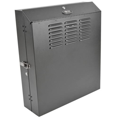 SRWF4U SmartRack 4U Low-Profile Vertical-Mount Switch-Depth Wall-Mount Rack Enclosure Cabinet