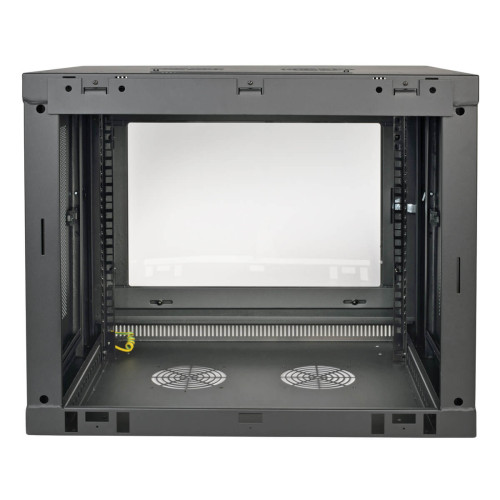 Tripp Lite SRW9UG SmartRack 9U Low-Profile Switch-Depth Wall-Mount Mini Rack Enclosure, Clear Acrylic Window