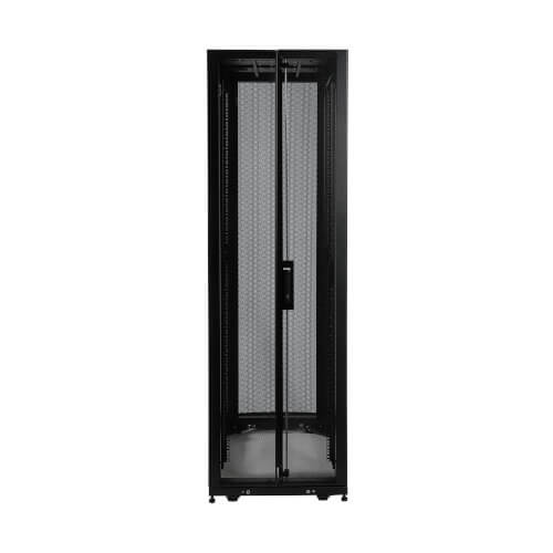 SR42UBSP1 42U SmartRack Standard-Depth Rack Enclosure Cabinet with doors, side panels & shock pallet shipping