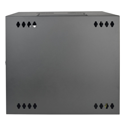 SRW10USG SmartRack 10U Low-Profile Switch-Depth Wall-Mount Small Rack Enclosure, Clear Acrylic Window, Hinged Back