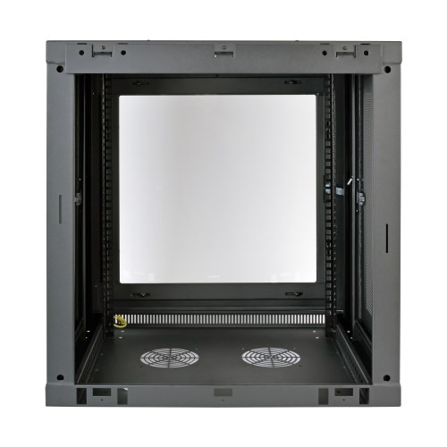 Tripp Lite SRW12UG SmartRack 12U Low-Profile Switch-Depth Wall-Mount Small Rack Enclosure, Clear Acrylic Window