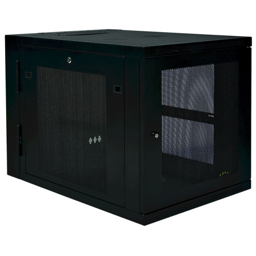 SRW12US33 SmartRack 12U Server-Depth Wall-Mount Small Rack Enclosure, Hinged Back
