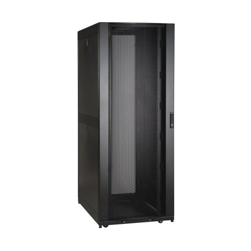SR42UBWDSP1 42U SmartRack Wide Standard-Depth Rack Enclosure Cabinet with doors, side panels & shock pallet packaging