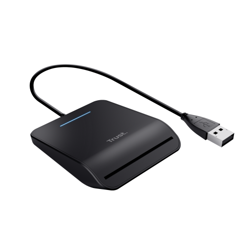 Trust Primo smart card reader Indoor USB CardBus+USB 2.0 Black - 23890