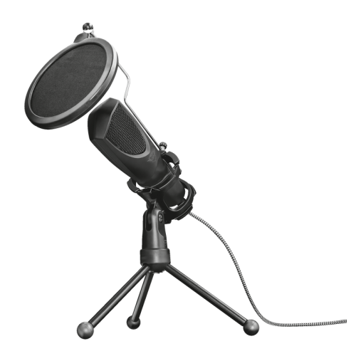 Trust GXT 232 Mantis Black PC microphone