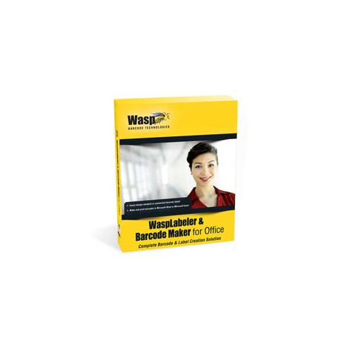 Wasp WaspLabeler & Barcode Maker (1U) Barcode creation 1 license(s)
