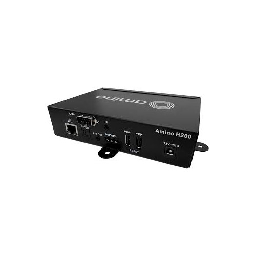 Amino Communications Limited Amino technologies h200 black 4k ultra hd 8 gb 2.0 channels 3840 x 2160 pixels digital 99-660000-00B 99-660000-00B