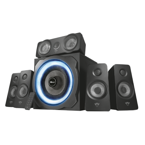 Trust GXT 658 Tytan speaker set 90 W Universal Black 5.1 channels 2-way 22004