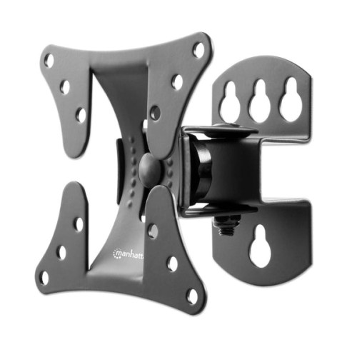 Pivoting Wall Mount for TV & Monitors (Tilt and Swivel), For screens 13" to 27", VESA compatibility: all between 75x75mm and 100x100mm - check the dimensions of the four mounting holes on bac