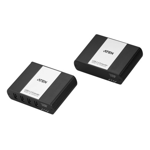 ATEN UEH4002A-AT-E AV extender AV transmitter & receiver Black, White