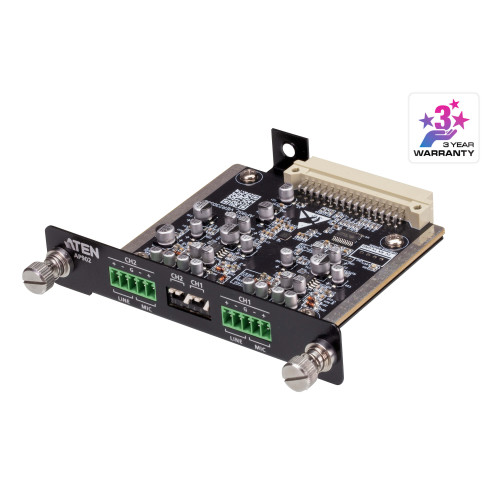 ATEN AP902 2.0 channels Black, Metallic AP902