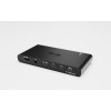KVM Docking Station HDMI for 2 hosts, Power Delivery 2x 100W