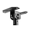 Ceiling Mount for TV & Monitors, For screens: 37" to 65", Adjustable height: 70-157 cm, VESA compatibility: all between 200x200 to 600x400mm - check the dimensions of the four mounting holes 