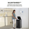 Fellowes AutoMax 600M paper shredder Micro-cut shredding 60 dB 23 cm Black 4657401