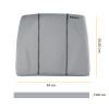 Slimline Back Support Graphite