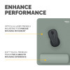 Fellowes XL Mouse Mat Wrist Rest Breyta XL Mouse Pad Wrist Support with Antibacterial Protection Ergonomic Mouse Mat Sage