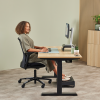 Fellowes Vertical Wireless Mouse Breyta Plus+ Ergonomic Left Handed Vertical Mouse with Antibacterial Protection Medium