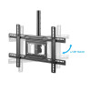 Ceiling Mount for TV & Monitors, For screens: 37" to 65", Adjustable height: 70-157 cm, VESA compatibility: all between 200x200 to 600x400mm - check the dimensions of the four mounting holes 