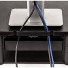 Fellowes Computer Monitor Stand with 3 Height Adjustments - Premium Monitor Riser Plus with Cable Management - Ergonomic Adjustable Monitor Stand for Computers - Max Weight 36KG/Max Size 21" 